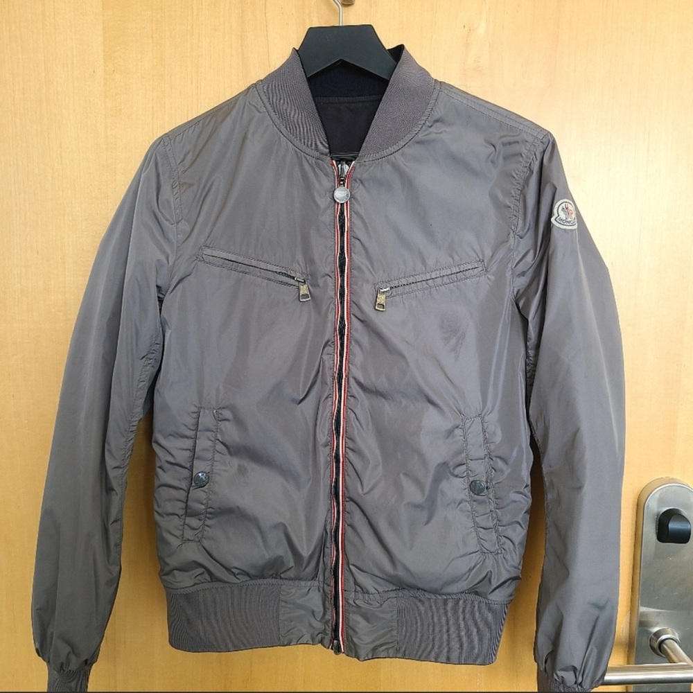 Moncler double sized bomber jacket size 1 mens